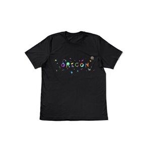 Oregon T-Shirts Home Town Funk Black